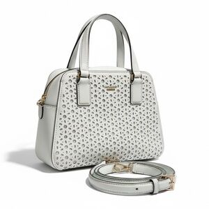 Kate Spade Candace Satchel Light Blue Saffiano Leather NWOT Dust Bag